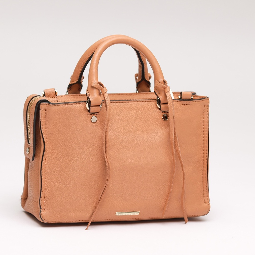 Rebecca Minkoff Micro Reagan Satchel-Peach